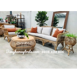 Bàn ghế sofa mây tre đan MA813