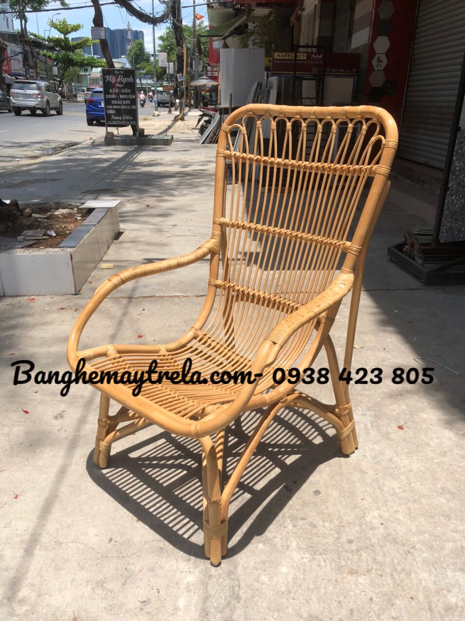 
								Ghế mây đọc sách MA285