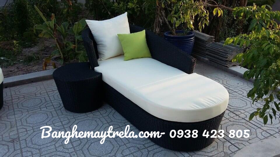 
								Ghế hồ bơi nhựa giả mây NH229