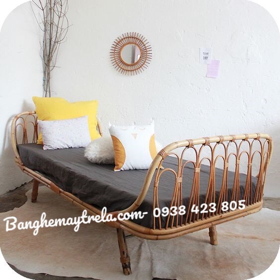 
								Giường mây đơn MA507