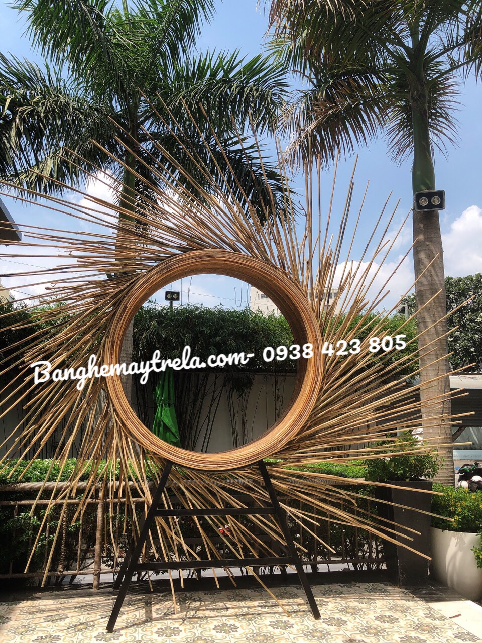 
								Ghế chụp hình mây tre TC1